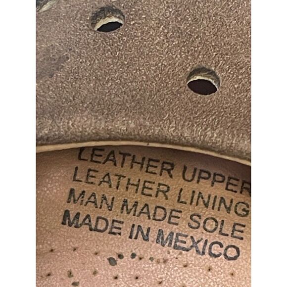 Corso Como Women's Flat Shoes 8M Brown Leather Breathable Pointed Toe Slip On - Picture 6 of 7